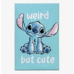 Cheapest ๐ Disney Lilo & Stitch Weird But Cute Canvas Wall Decor ๐