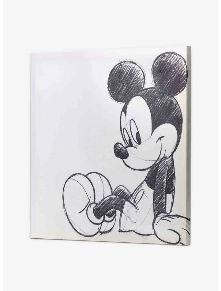 Best reviews of 🎁 Disney Mickey Mouse Side Silhouette Canvas Wall Decor 🛒 - Image 2