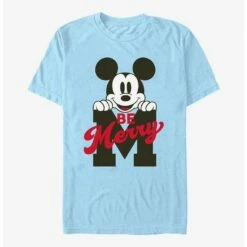 Buy ✨ Disney Mickey Mouse Be Merry T-Shirt ❤️