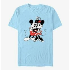 Deals ✨ Disney Mickey Mouse Minnie & Mickey Hug T-Shirt ⭐