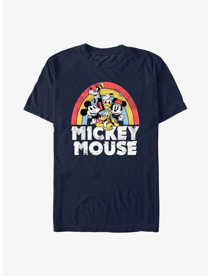 Cheapest π― Disney Mickey Mouse Friends Under The Rainbow T-Shirt π