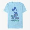 Wholesale 👏 Disney Mickey Mouse Sketch Floral Fill T-Shirt 💯