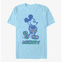 Wholesale 👏 Disney Mickey Mouse Sketch Floral Fill T-Shirt 💯