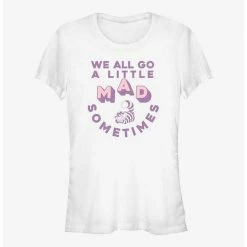 Flash Sale 🔔 Disney Alice In Wonderland A Little Mad Sometimes 👧 Girls T-Shirt 😀