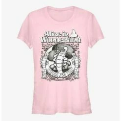 Discount 💯 Disney Alice In Wonderland Absolem Caterpillar 👧 Girls T-Shirt ❤️