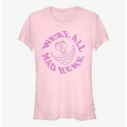 Brand new 🔥 Disney Alice In Wonderland Cheshire All Smiles 👧 Girls T-Shirt 😀