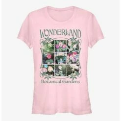 Hot Sale 😉 Disney Alice In Wonderland Botanical Gardens 👧 Girls T-Shirt 😉