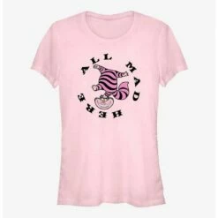 Discount 😀 Disney Alice In Wonderland Cheshire's Reality 👧 Girls T-Shirt 😉