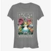 Hot Sale ⌛ Disney Alice In Wonderland Cosmic Card 👧 Girls T-Shirt 😀