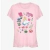 Buy 😉 Disney Alice In Wonderland Friends Flowers 👧 Girls T-Shirt 😍