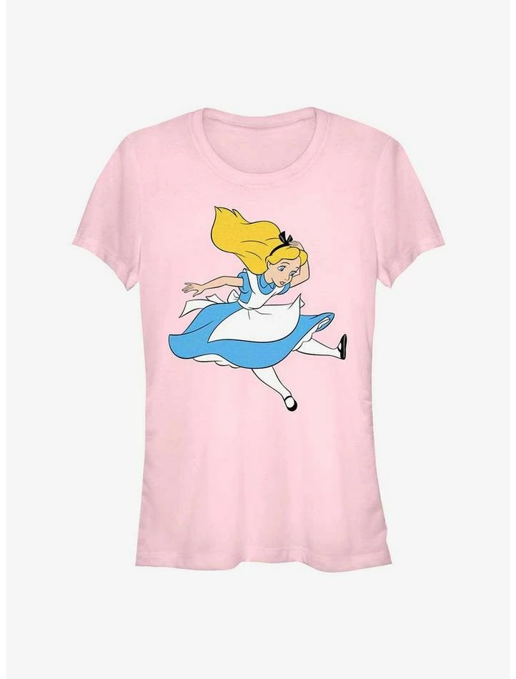 Best Sale 👏 Disney Alice In Wonderland Hold On 👧 Girls T-Shirt 😀
