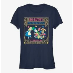 Coupon ✨ Disney Alice In Wonderland Mad Hatter's Tea House 👧 Girls T-Shirt ⭐