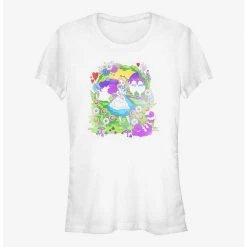 Hot Sale ⭐ Disney Alice In Wonderland Psychedelic Scene 👧 Girls T-Shirt 🤩