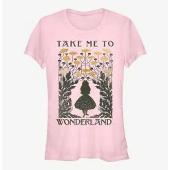 Best reviews of 🔔 Disney Alice In Wonderland Take Me To Wonderland 👧 Girls T-Shirt ⌛