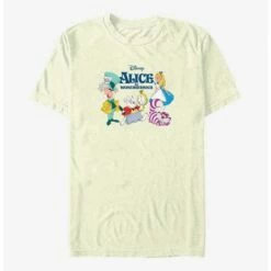 Best Pirce ❤️ Disney Alice In Wonderland Friends T-Shirt 🧨