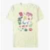 Wholesale 😍 Disney Alice In Wonderland Friends Flowers T-Shirt 🔥