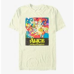 Flash Sale 🔥 Disney Alice In Wonderland Vintage Tea Party T-Shirt 👍