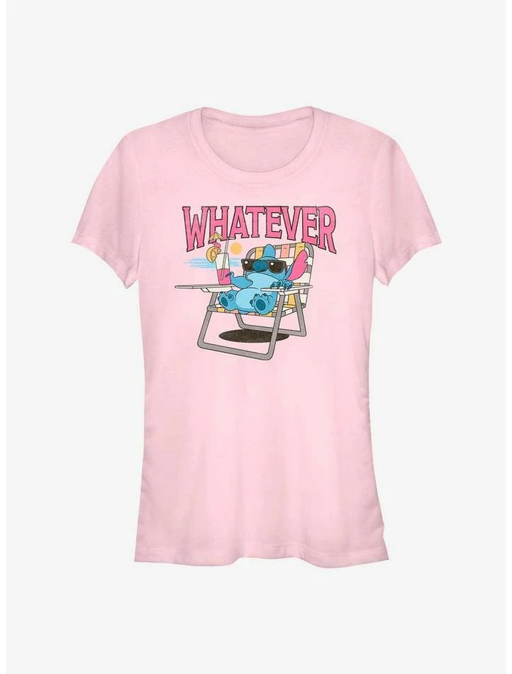 Outlet 🤩 Disney Lilo & Stitch Whatever Stitch 👧 Girls T-Shirt 🎉