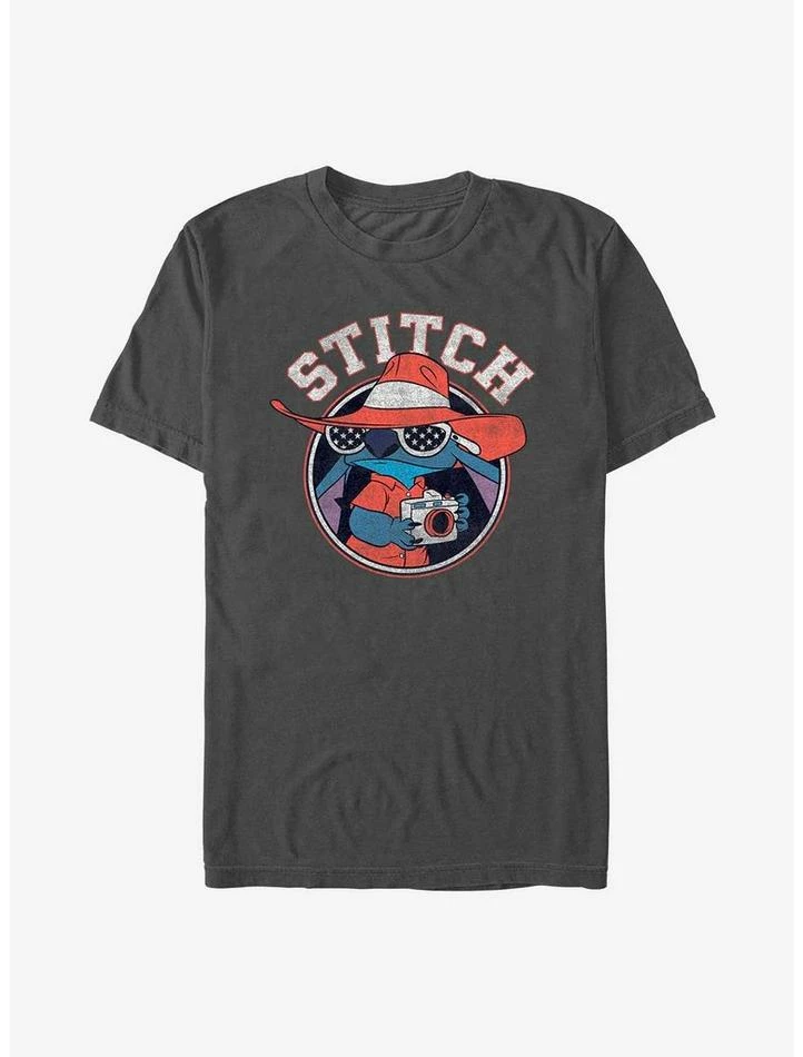 Cheapest 🎉 Disney Lilo & Stitch Tourist Stitch T-Shirt 🌟