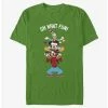 Brand new 😀 Disney Mickey Mouse Holiday Fun T-Shirt 💯