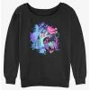 Best Sale 🥰 Disney Alice In Wonderland Chaos Wonderland 👧 Girls Slouchy Sweatshirt 🎉