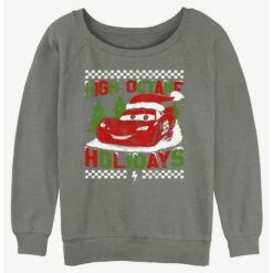 Best Sale 🧨 Disney Pixar Cars High Octane HolidaysGirls Slouchy Sweatshirt 🌟