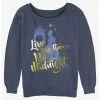 Flash Sale 🧨 Disney Cinderella No Midnight 👧 Girls Slouchy Sweatshirt 🤩