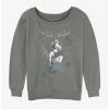 Best deal 👍 Disney Tinker Bell Pixie Dust 👧 Girls Slouchy Sweatshirt 🎁