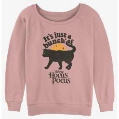 Top 10 😀 Disney Hocus Pocus Black Cat Binx 👧 Girls Slouchy Sweatshirt 🎁