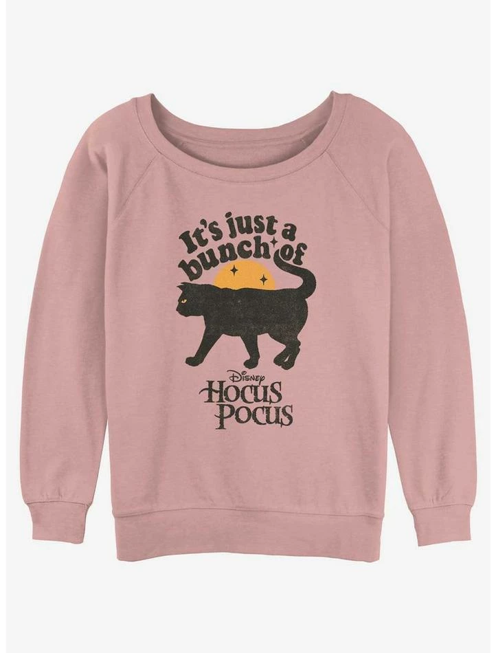 Top 10 😀 Disney Hocus Pocus Black Cat Binx 👧 Girls Slouchy Sweatshirt 🎁
