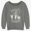 Coupon 🔔 Disney The Nightmare Before 🎄 Christmas Boogie's Boys 👧 Girls Slouchy Sweatshirt 🛒