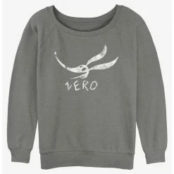 Wholesale 🤩 Disney The Nightmare Before 🎅 Christmas Zero Face 👧 Girls Slouchy Sweatshirt 🥰