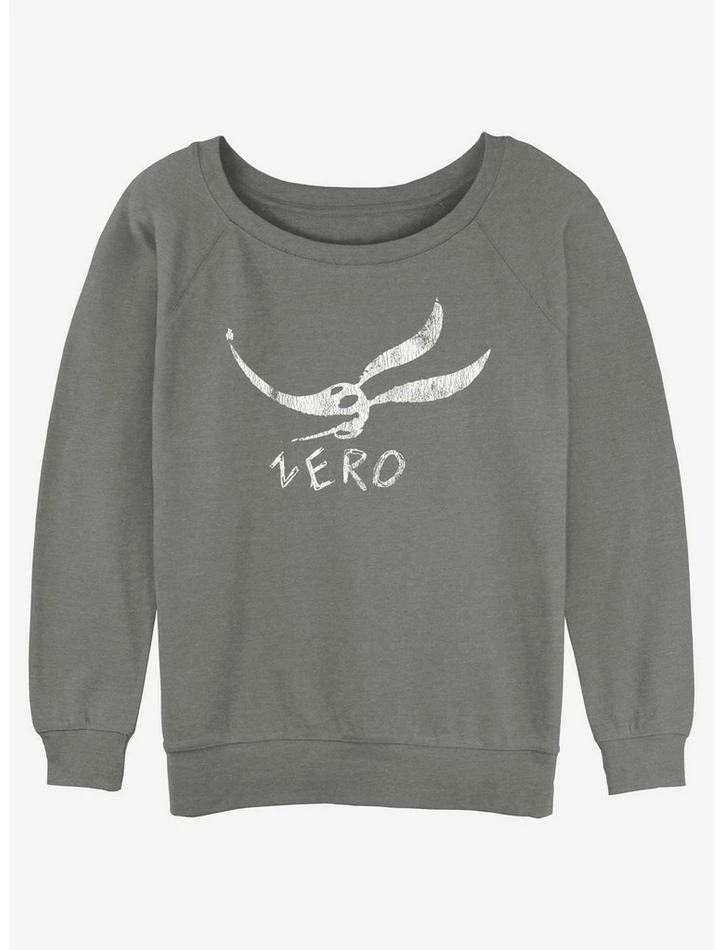 Wholesale ๐คฉ Disney The Nightmare Before ๐
Christmas Zero Face ๐ง Girls Slouchy Sweatshirt ๐ฅฐ