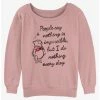 Best reviews of 🎁 Disney Winnie The Pooh Nothing Is Impossible 👧 Girls Slouchy Sweatshirt 🥰