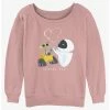 Brand new ⌛ Disney Pixar Wall-E Sparks Fly 👧 Girls Slouchy Sweatshirt 😀
