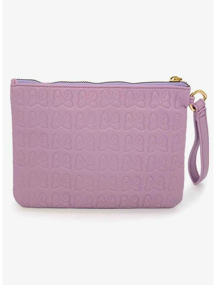 Best deal โ Disney Minnie Mouse Bow Vegan Leather Wristlet Wallet ๐ - Image 3