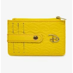 Best reviews of ⌛ Disney Signature D Debossed Yellow Vegan Leather Cardholder 🎉