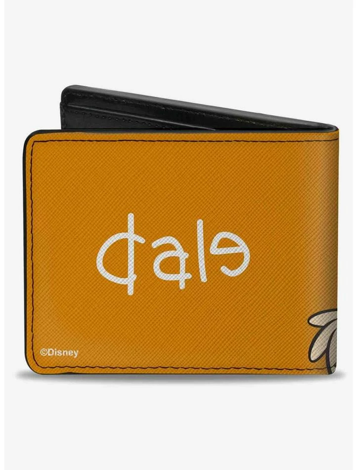 Top 10 ⌛ Disney Chip and Dale Dale Face Close Up and Autograph Bifold Wallet ❤️ - Image 2