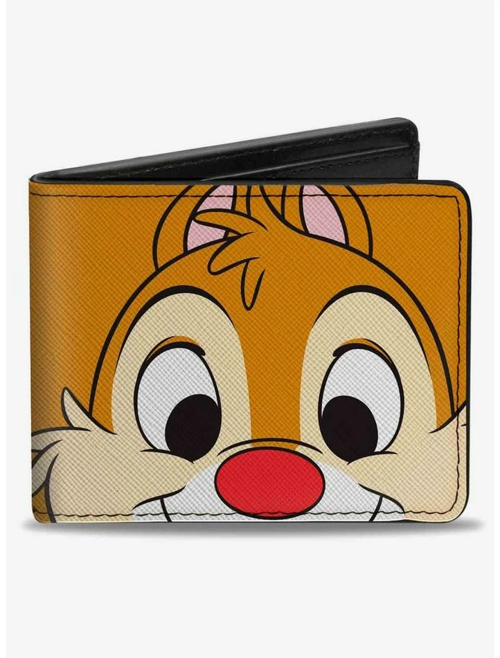 Top 10 ⌛ Disney Chip and Dale Dale Face Close Up and Autograph Bifold Wallet ❤️