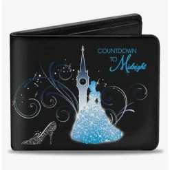 Wholesale 🛒 Disney Cinderella Countdown to Midnight Pumpkin Coach Bifold Wallet ⭐