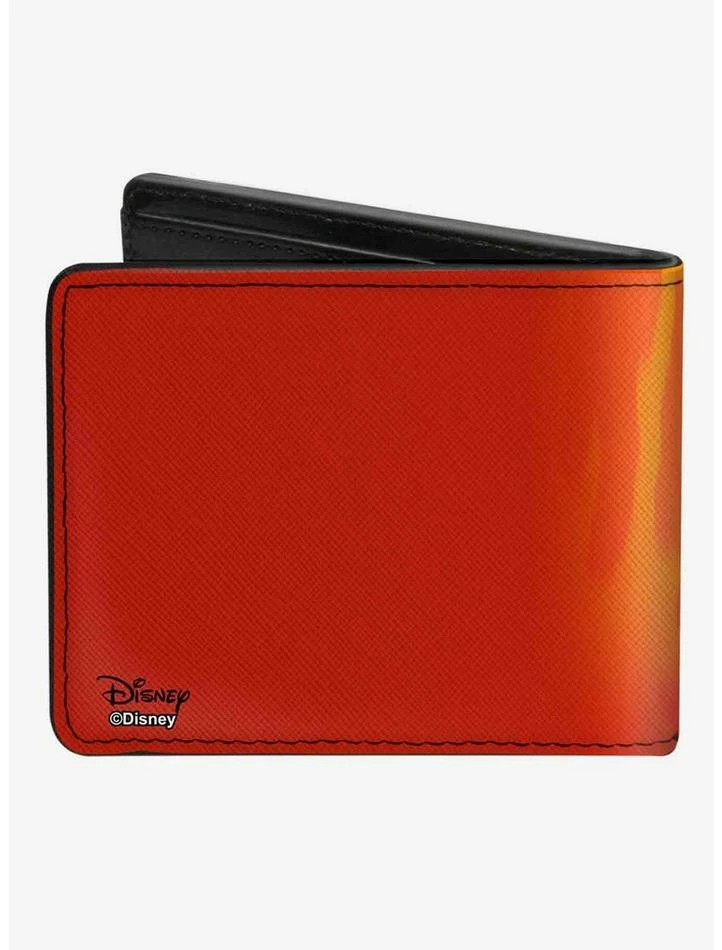 Hot Sale 😀 Disney Hercules Hades Fiery Face Close Up Bifold Wallet ⭐ - Image 2