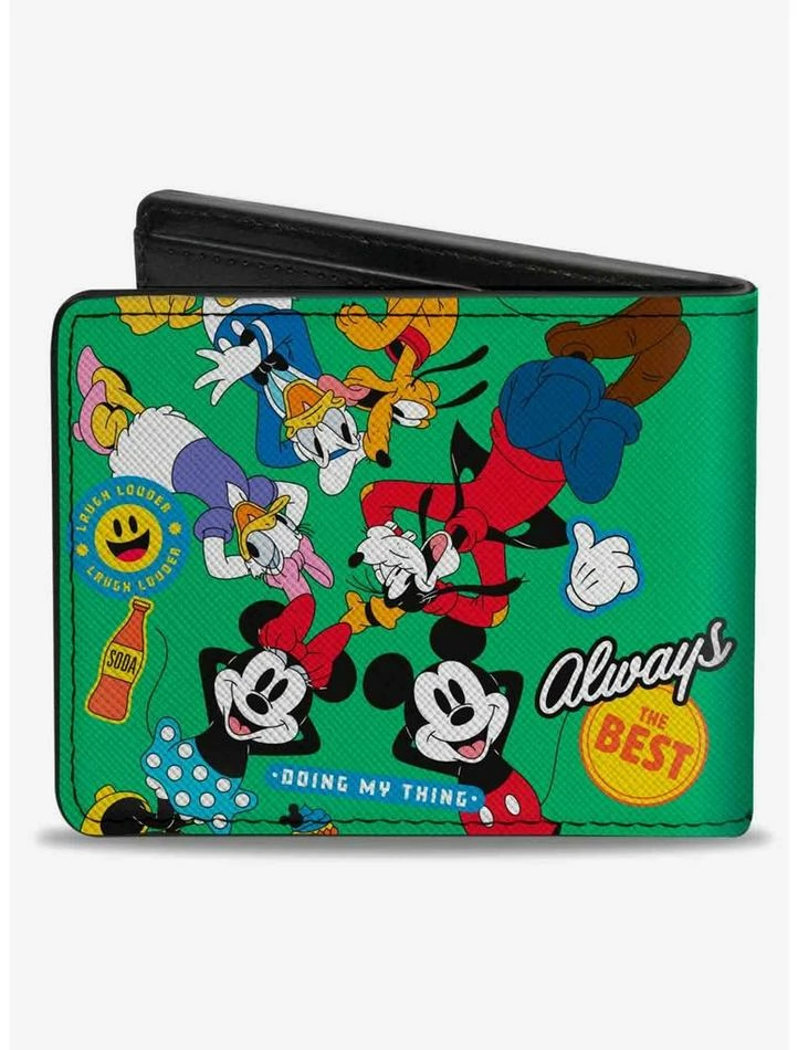 Promo 🔥 Disney Disney The Sensational Six Always The Best Group Pose Bifold Wallet 🎉 - Image 2