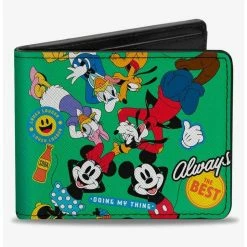 Promo ๐ฅ Disney Disney The Sensational Six Always The Best Group Pose Bifold Wallet ๐