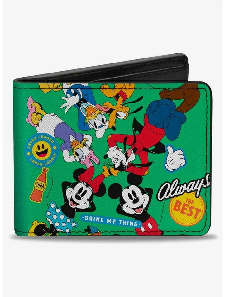 Promo 🔥 Disney Disney The Sensational Six Always The Best Group Pose Bifold Wallet 🎉