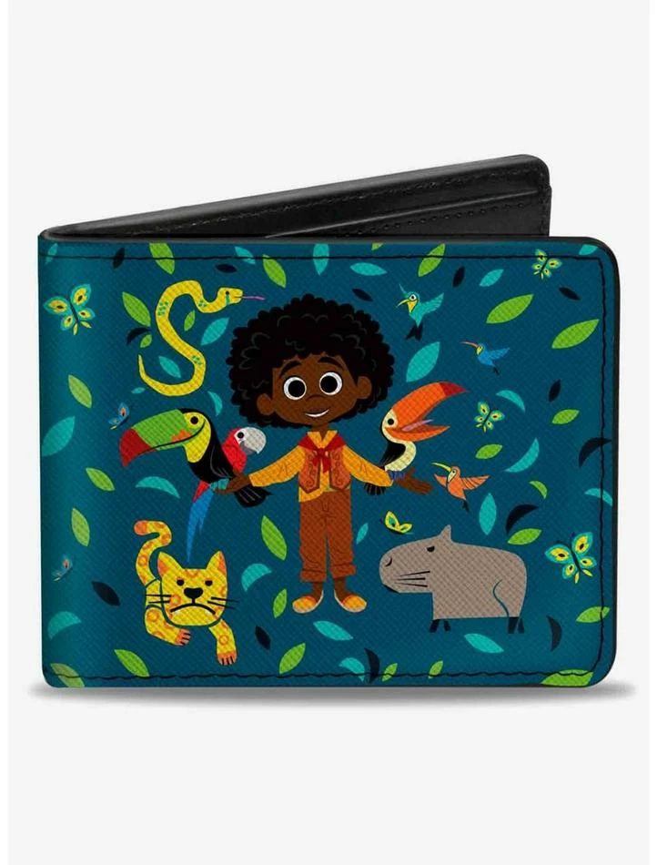 Flash Sale 🌟 Disney Encanto Antonio and Animals Pose Bifold Wallet 🎉