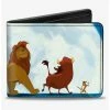 Outlet ✨ Disney The Lion King Hakuna Matata Simba Pumbaa Timon Moonlight Scene Bifold Wallet 🤩