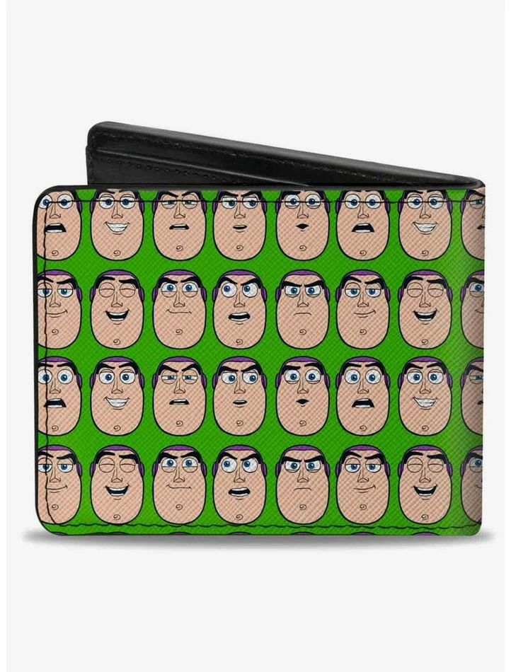 Outlet 🥰 Disney Pixar Toy Story Buzz Lightyear Expressions Bifold Wallet 🔔 - Image 2