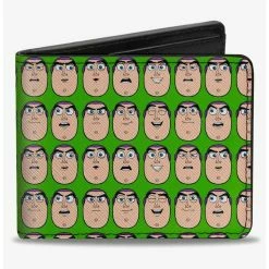 Outlet 🥰 Disney Pixar Toy Story Buzz Lightyear Expressions Bifold Wallet 🔔