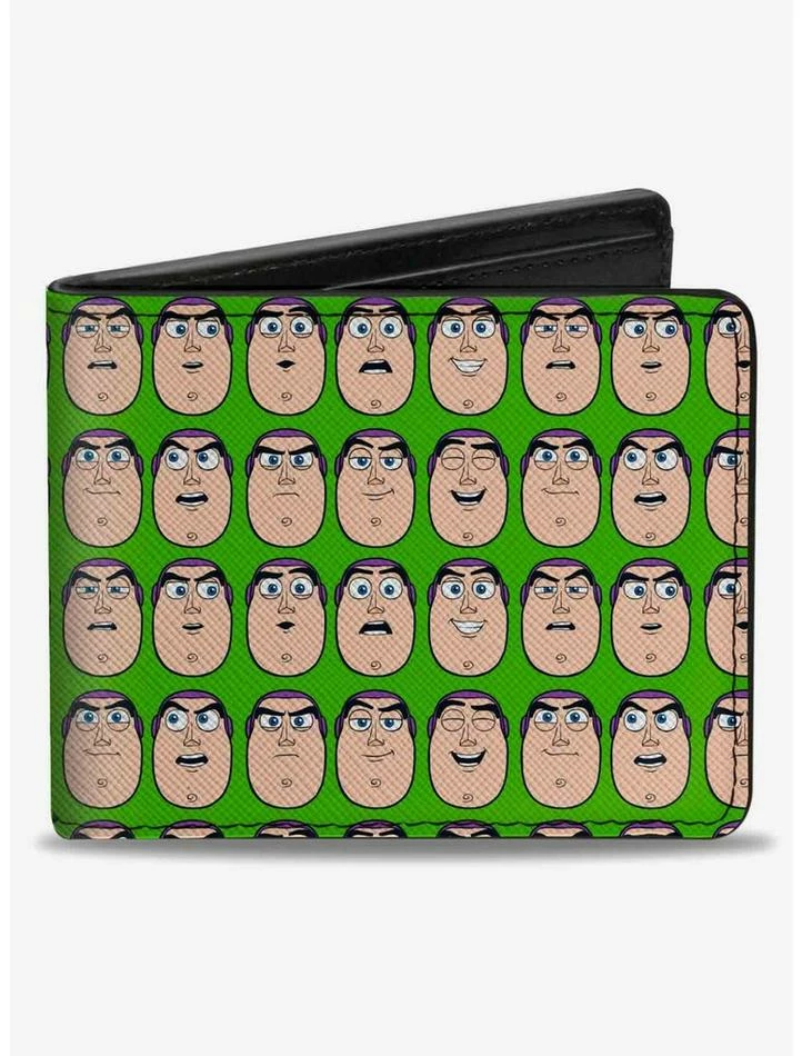 Outlet 🥰 Disney Pixar Toy Story Buzz Lightyear Expressions Bifold Wallet 🔔