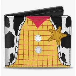 New ๐คฉ Disney Pixar Toy Story Woodys Chest Close Up Bifold Wallet ๐
